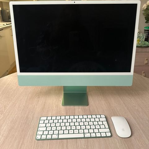 iMac 24" 8C M1 CPU/7C GPU/256 (grønn)