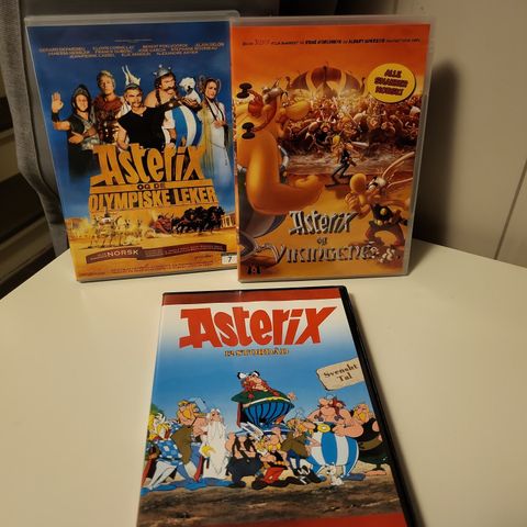 Asterix og Obelix x 3 filmer