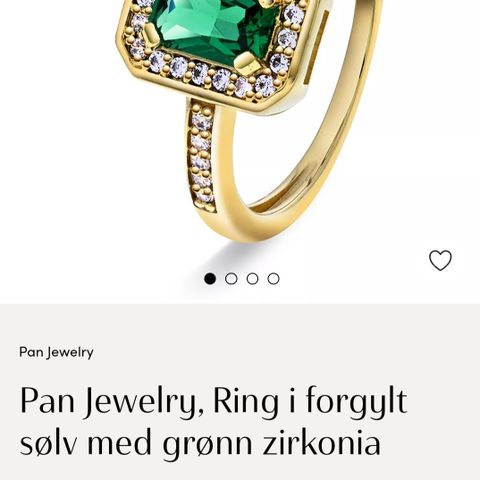 Pan jewerly sølv ring