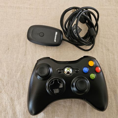 Original Xbox 360 trådløs kontroller til Xbox og PC