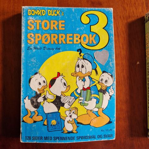 Donald Duck's store spørrebok nr 3, 4 og 5