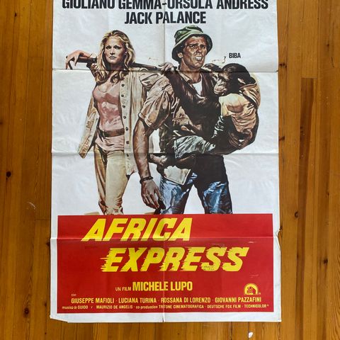 Filmplakat fra Argentina - Africa Express