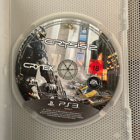 Crysis 2 PS3 *Kun Disc
