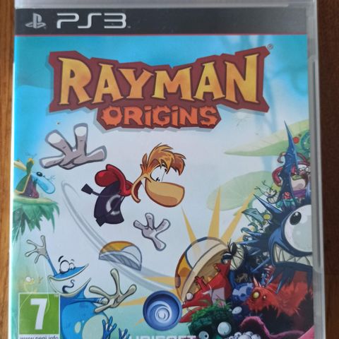 Rayman Origins ps3 spill som nytt barn
