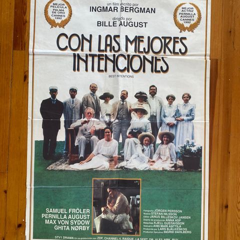 Original argentinsk filmplakat «Den goda viljan»