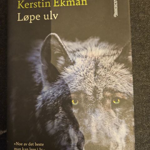 Løpe ulv av Kerstin Ekman