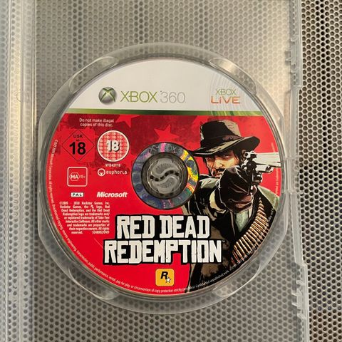 Red Dead Redemption XBOX360 *Kun Disc