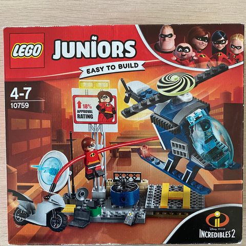 Uåpnet Lego Juniors easy to build (10759)