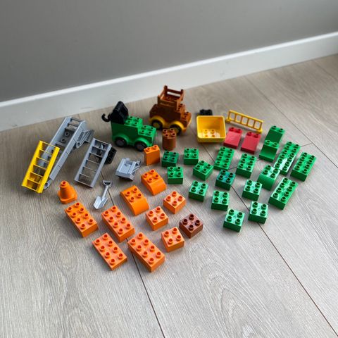 Duplo Lego anleggsmaskiner tema