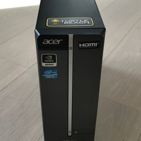 Acer Aspire XC600 stasjonær PC - pent og lite brukt. 8GB