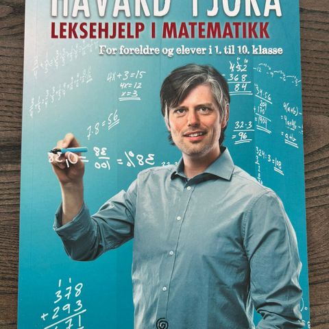 Håvard Tjora sin bok «Leksehjelp i matematikk» selges - ubrukt