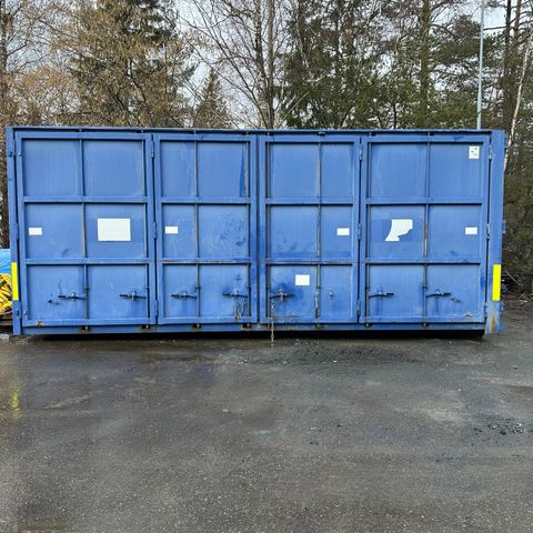 Container - lukket krokcontainer