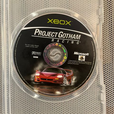 Project Gotham Racing XBOX ORIGINAL