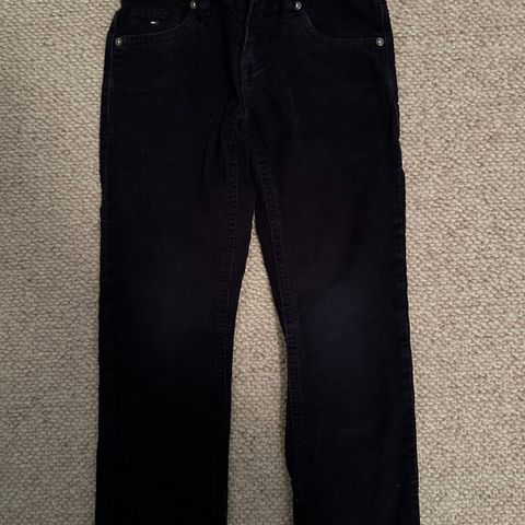 Tommy Hilfiger bukse (cordfløyel), størrelse 104 - 110