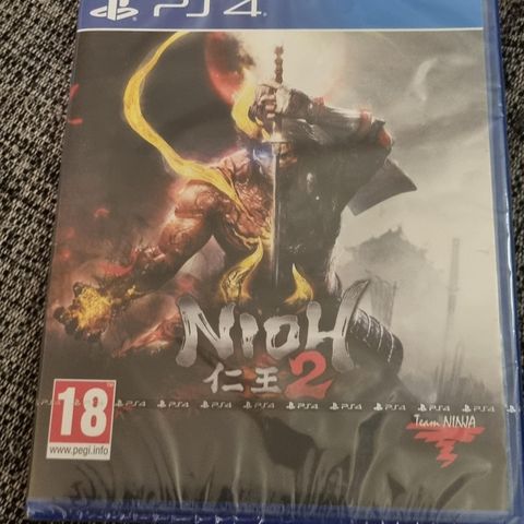 Nioh 2 ps4 forseglet