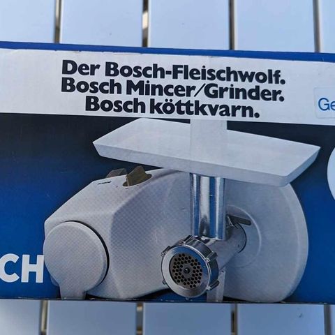 Kjøttkvern fra Bosch