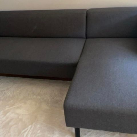 Sofa med/Sjeselong