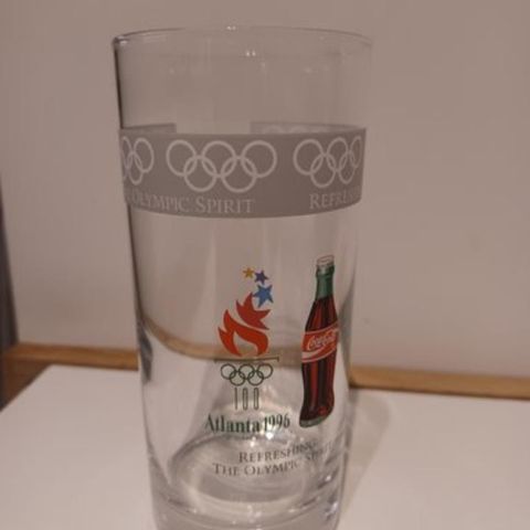 Coca cola glass OL 1996