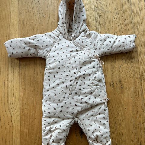 Vattert babydress/Roz, Romper with filling