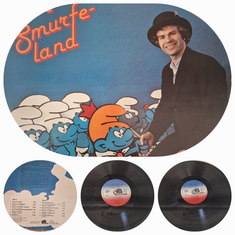 GEIR BØRRESEN OG SMURFENE "I SMURFE LAND" 1978