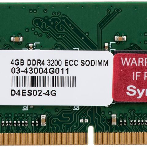 Synology D4ES02-4G -DDR4 4 GB