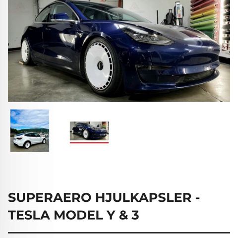 Tesla Hjulkapsler