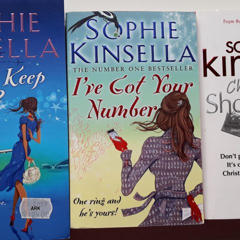 Sophie Kinsella - 3 novels - Ny