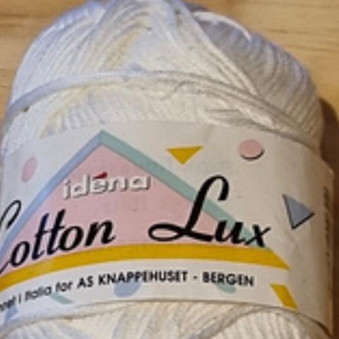 COTTON LUX bomullsgarn - Kan sendes