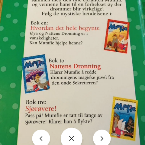 Mumfie-bok nr. 1 - "Hvordan det hele begynte" ønskes kjøpt!