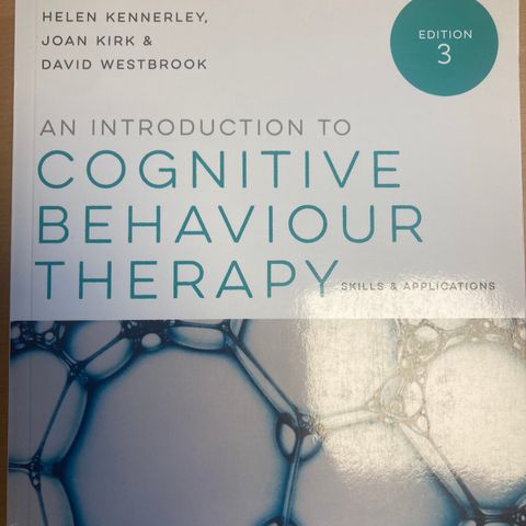 An introduction to cognitive behaviour therapy