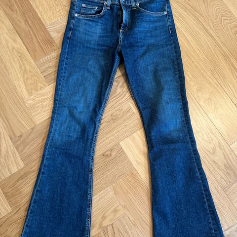 Rag & Bone crop flare jeans