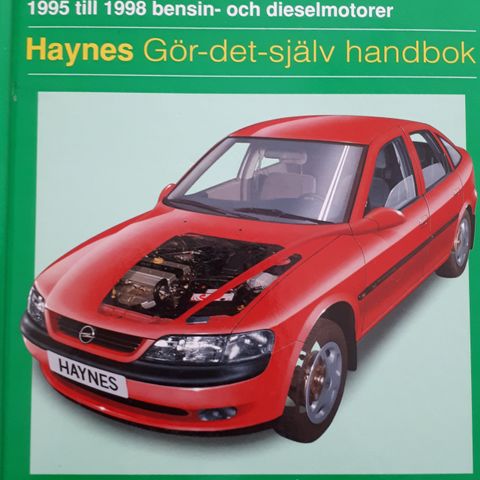 Opel Vectra 1995-1998. Haynes håndbok.