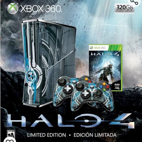 Xbox 360 limited halo 4 edition