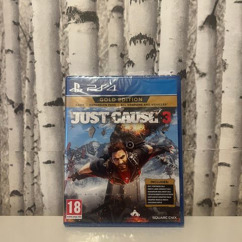 Just Cause 3 Gold edition (nytt) Playstation 4