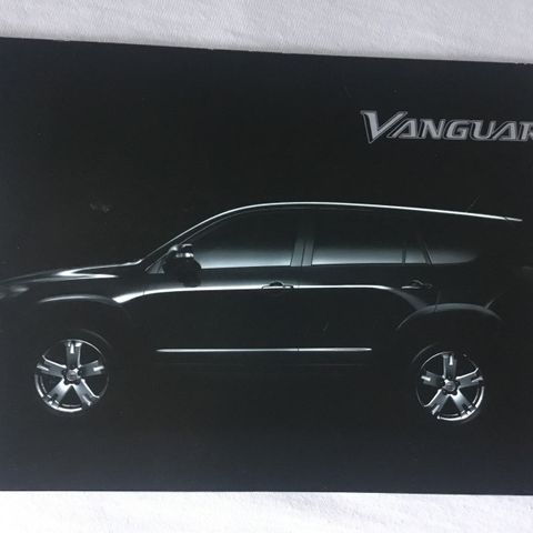 Toyota Vanguard 09 mod brosjyre