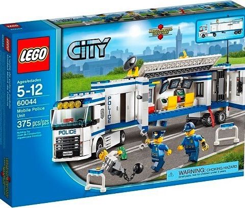 Lego City politilastebil (sett 60044)