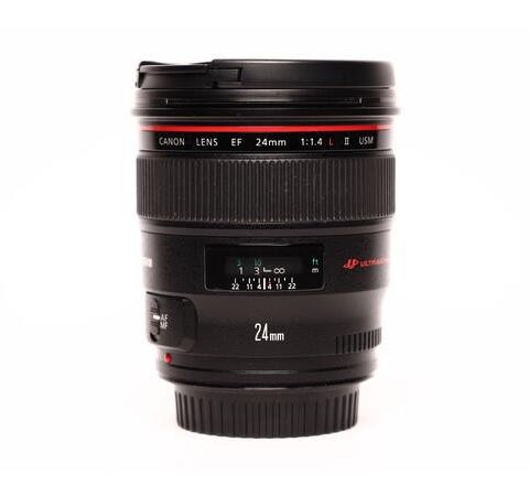 Canon EF 24mm f/1.4 L II USM - meget pent brukt NY PRIS