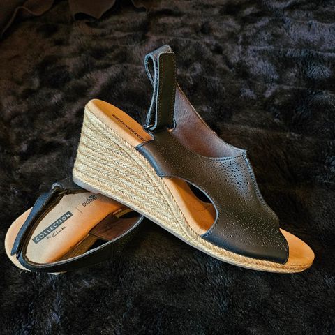 Clarks, høye espadrillos