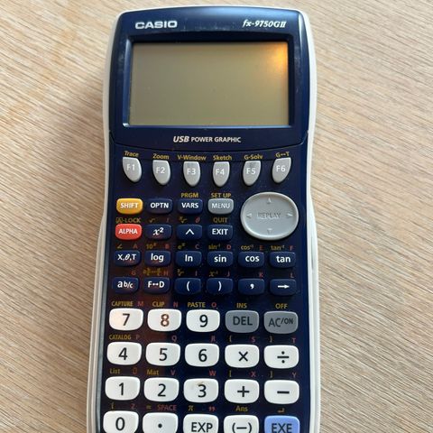 Casio kalkulator fx-9750GII