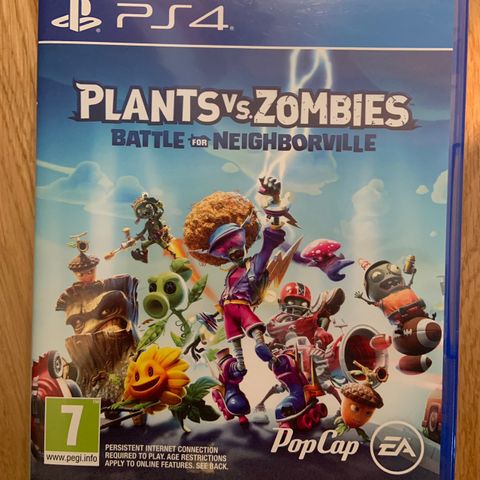 PS4 Spill «Plants vs Zombies»