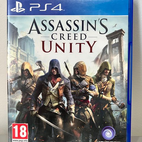 PlayStation 4 spill: Assassin's Creed Unity