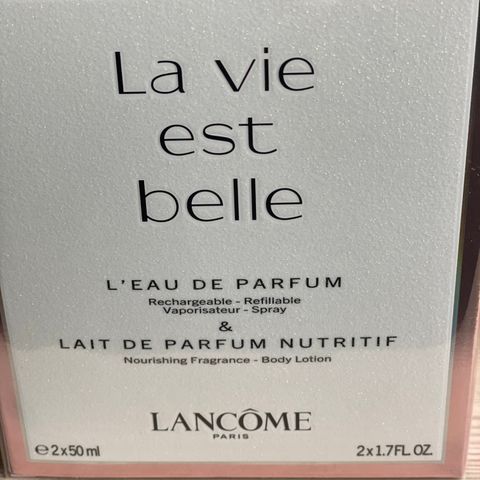 Parfyme Gavesett - Lancome  La vie est belle