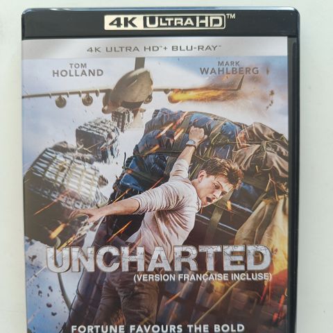 Uncharted 4k blu ray