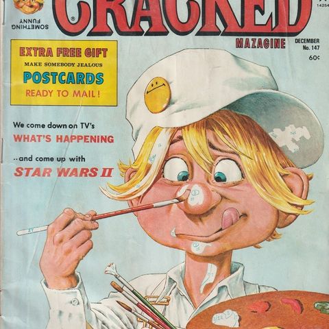 Cracked Magazine No.147 December 1977 (USA) Selges for kr.25