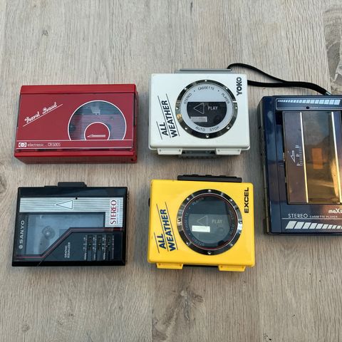 Walkman-samling selges samlet