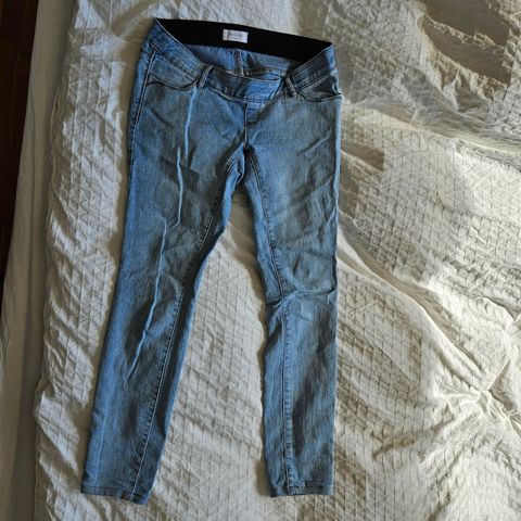 Lyse mamma/gravid jeans fra Mamalicious