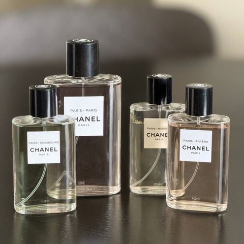 Les Eaux de Chanel parfymeprøver