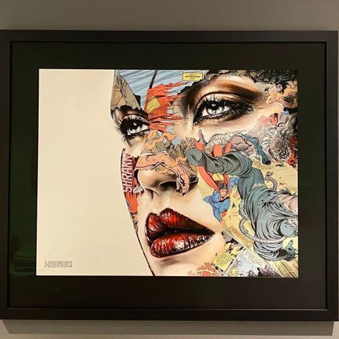 Sandra Chevrier / "La Cage, ici!" (PP utgave) INNRAMMET!!!