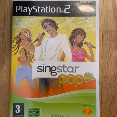 Singstar «Norsk på Norsk» og «Pop» for PS2