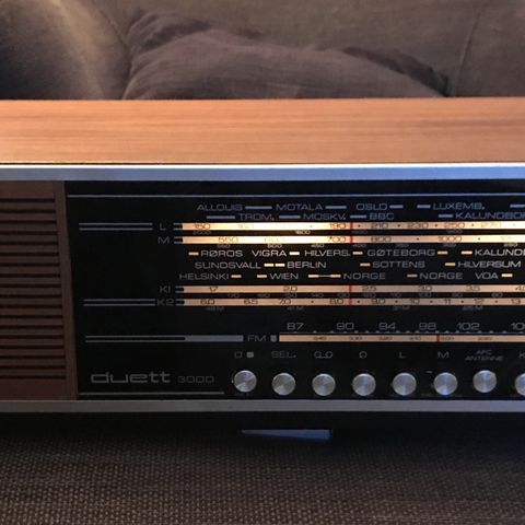 Vakker Radionette duett 3000